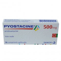 Пиостацин (Пристинамицин) таблетки 500мг №16 в Ставрополе и области фото